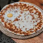 Lahmacun with Egg